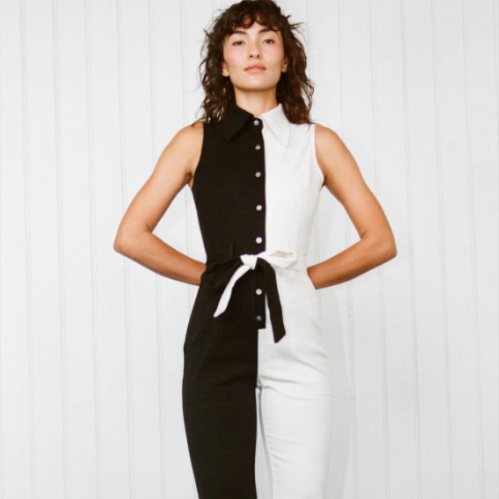Fashion Brand Company Director Jumpsuit sz L